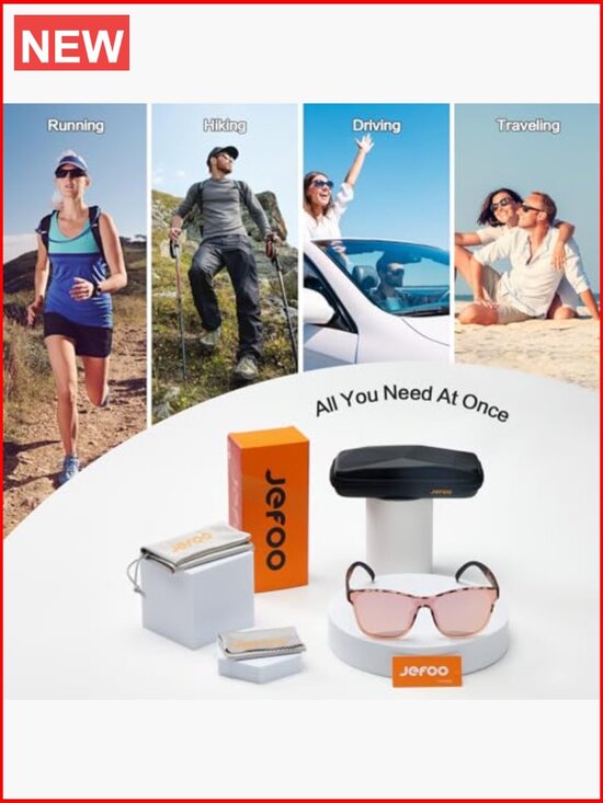 Retro Shield Sunglasses Polarized UV400 Running Unisex Lightweight main image 6